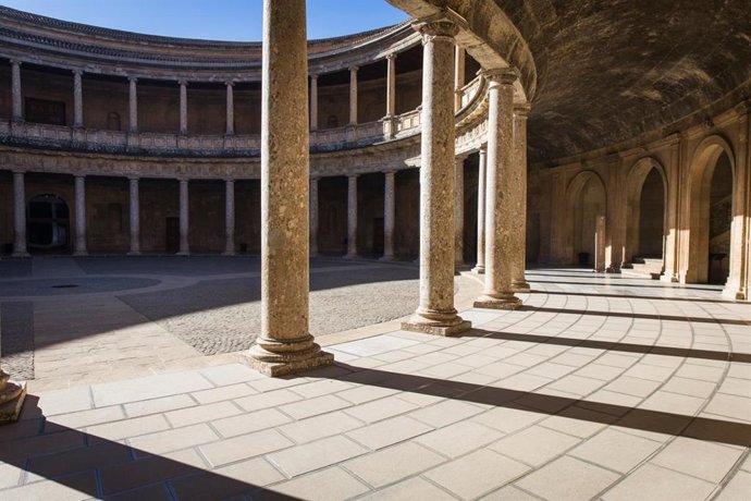 Palacio de Carlos V en la Alhambra. Archivo.