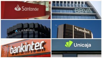 Los bancos del Ibex 35 ganan 20.164 millones en el primer semestre, un 18% más