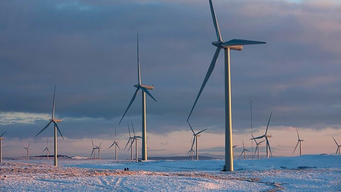 Parque eólico de Iberdrola en Reino Unido