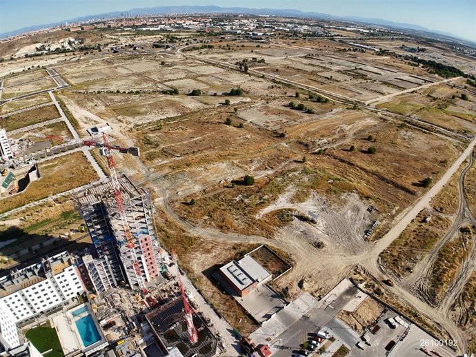 Berrocales, uno de los nuevos desarrollos urbanísticos del sureste de la capital.