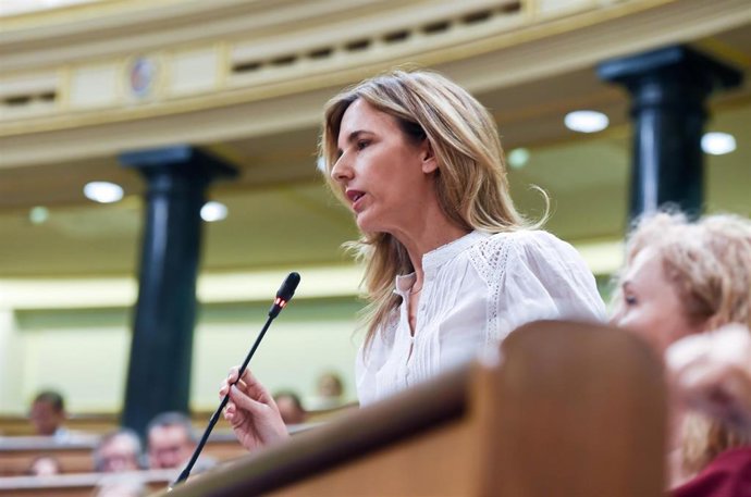 Archivo - La diputada del PP Cayetana Álvarez de Toledo