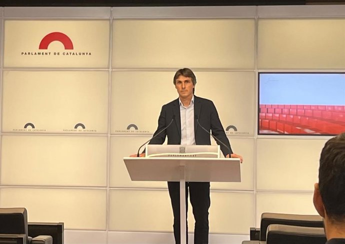 El portaveu de Junts al Parlament, Salvador Vergés