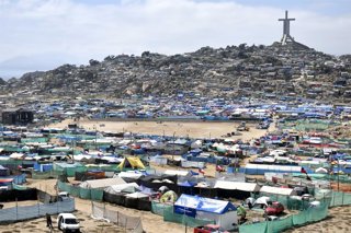 Fotografías temáticas del primer dia de la Pampilla de Coquimbo, la más grande de Chile. Después de cuatro años, suspendido por pandemia, se realiza nuevamente este evento. 16/09/2023 Alejandro Pizarro Ubilla/AtonChile