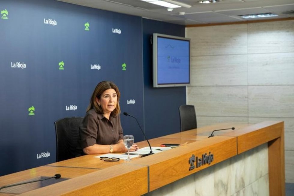 La directora general de Agricultura y Ganadería, María Jesús Miñana