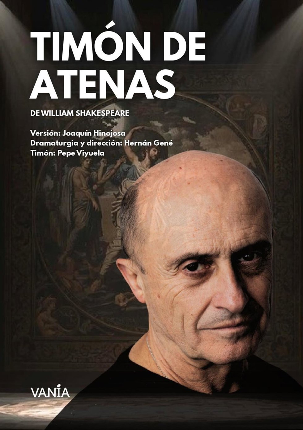 Cartel de la obra 'Timón de Atenas'.