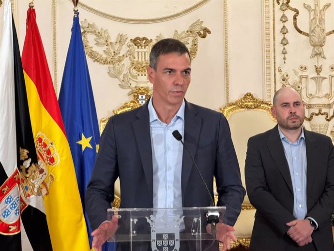 El president espanyol, Pedro Sánchez, a Ceuta