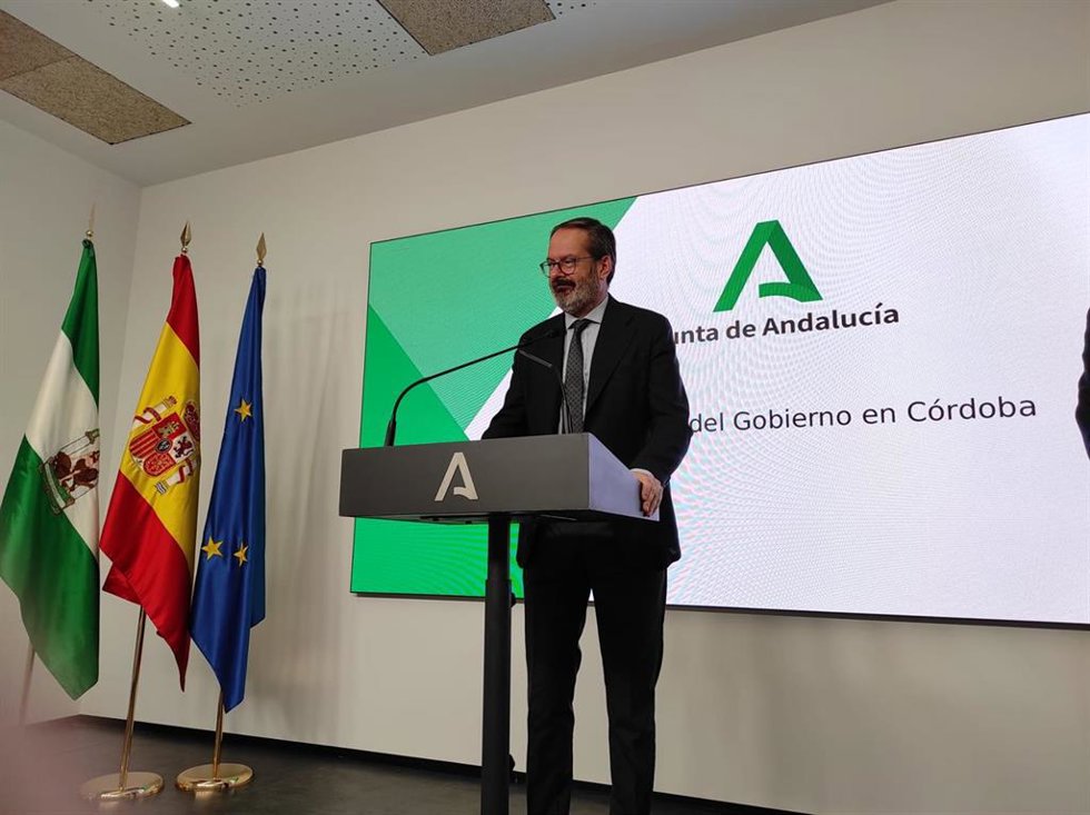 El delegado del Gobierno andaluz en Córdoba, Adolfo Molina.