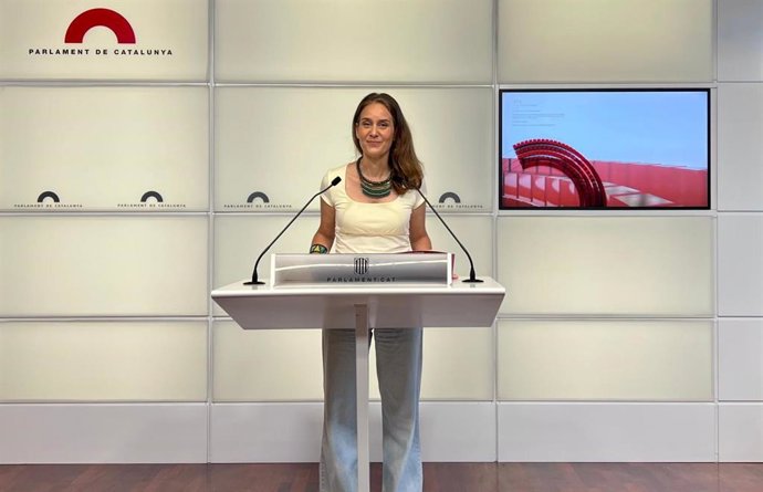 La presidenta dels Comuns al Parlament, Jéssica Albiach