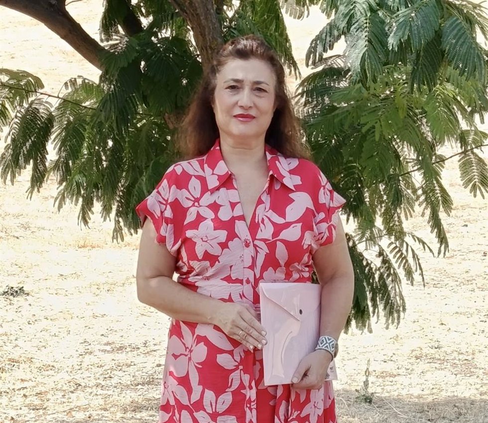 La portavoz de Vox en el Ayuntamiento de Gójar (Granada), Otilia Alarcón.