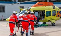 Evacuado en helicóptero un trabajador herido en una pierna en una fábrica de mantecados de Estepa (Sevilla)