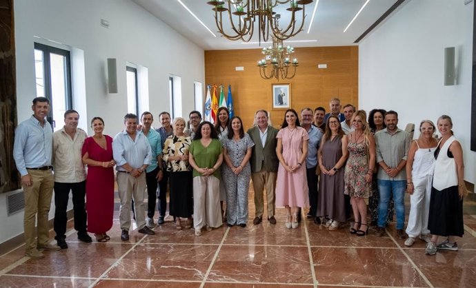 Pleno Extraordinario de la Diputación de despedida de las diputadas Ana Delgado y Patricia Millán