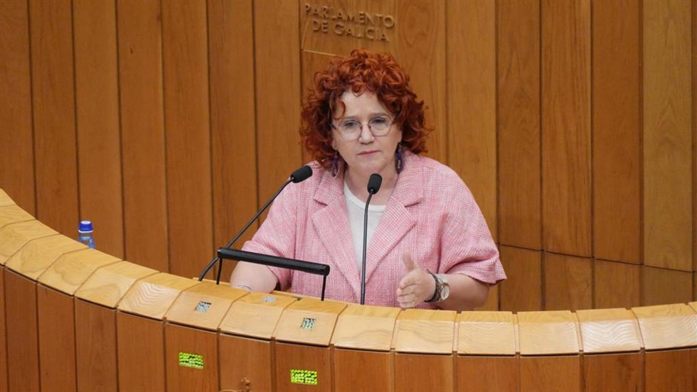 Archivo - La portavoz de Sanidade del BNG en el Parlamento de Galicia, Montse Prado.