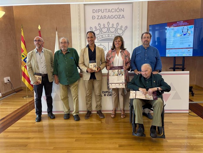 Presentación de la XLVIII Curso y Festival Internacional de Música Antigua de Daroca.