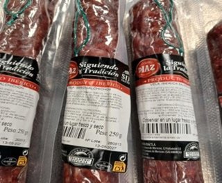 Imagen del producto afectado.