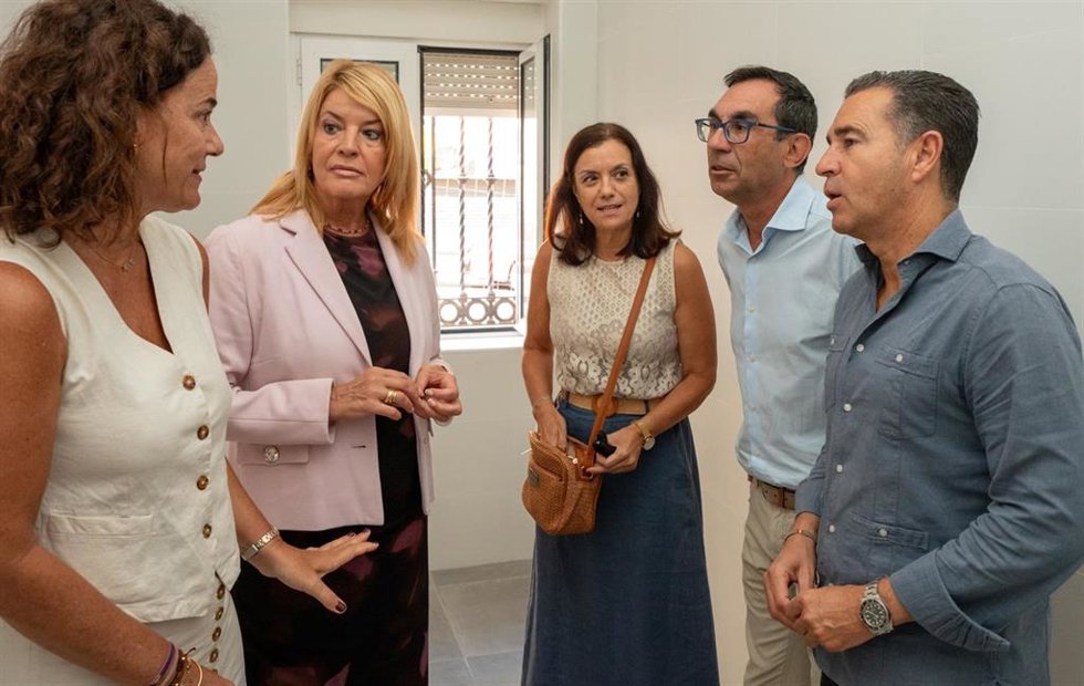 Recepción de las obras de rehabilitazión de la Casa Grande de Huelva.