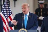 Foto: Trump pone la "catástrofe" de Ceuta como ejemplo del futuro de EEUU si ganan los demócratas