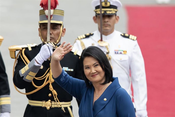 Keiko Fujimori, presidenta de Perú.