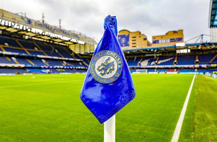 Archivo - Bandera del Chelsea