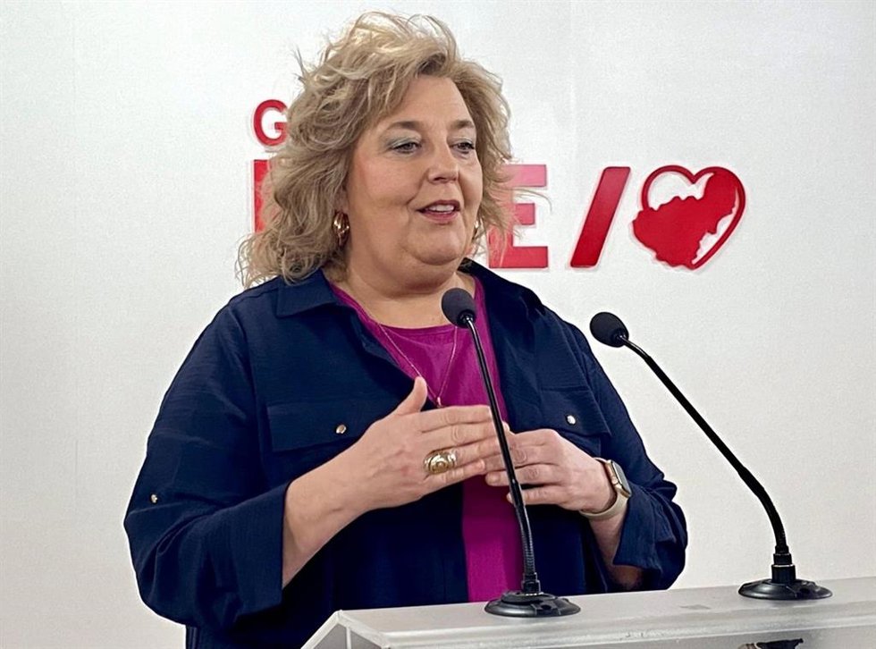 Archivo - La portavoz del PSOE en la Diputación de Granada, Fátima Gómez.