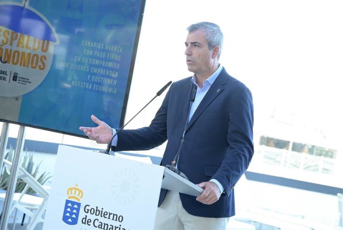 Archivo - Manuel Domínguez, vicepresidente del Gobierno de Canarias