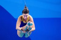 España concluye quinta la final de saltos por equipos mixtos en el Europeo de natación