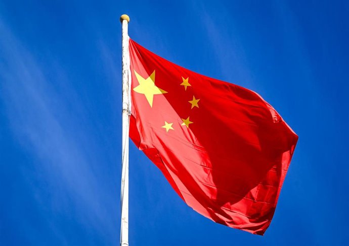 Archivo - Bandera de China.