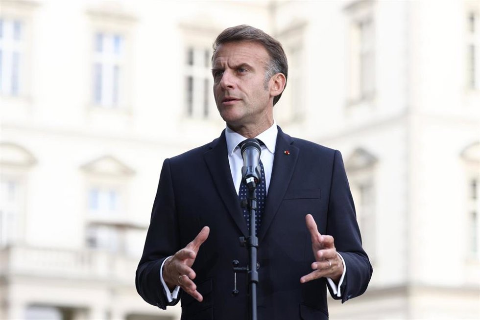 El presidente de Francia, Emmanuel Macron