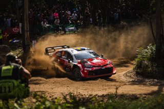 Archivo - 99 Oliver SOLBERG, Elliot EDMONDSON, Toyota GR Yaris Rally1, action during the 2026 Rally de Portugal, 6th round of the 2026 FIA WRC World Rally Car Championship, from May 7 to 10, 2026 at Matosinhos, Porto, Portugal - Photo Nikos Katikis / DPPI