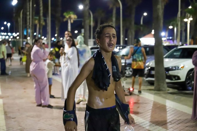Entrada de migrantes en Ceuta desde Marruecos, a 31 de julio de 2026 
