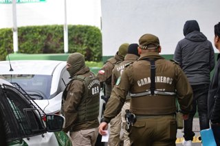 Archivo - Chile.- Carabineros capturó a 3 secuestradores, 3 asaltantes y un prófugo internacional