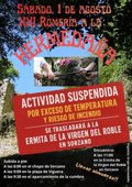 El riesgo de incendios traslada a Sorzano la XXI Romería a la Hermedaña