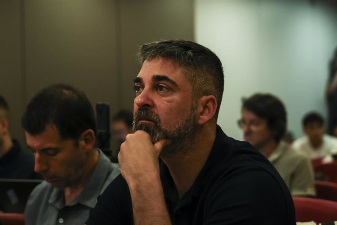 Archivo - Juan Carlos Navarro, durante un evento de prensa.