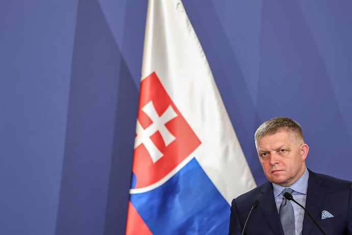 Archivo - El primer ministro de Eslovaquia, Robert Fico
