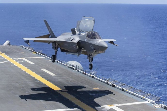 Archivo - F-35B Lightning II del Cuerpo de Marines de EEUU