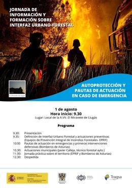 Villaviciosa inicia un programa de formación en las parroquias rurales para prevenir incendios forestales
