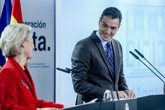 Foto: Sánchez traslada a Von der Leyen su "preocupación" por la reacción de gobiernos europeos tras la crisis en Ceuta