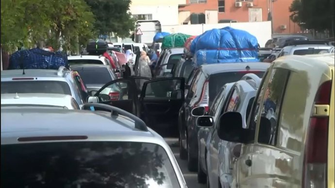 El paso de Beni Enzar en Melilla vuelve a operar por fases para los vehículos de la Operación Paso del Estrecho, a 1 de agosto de 2026.