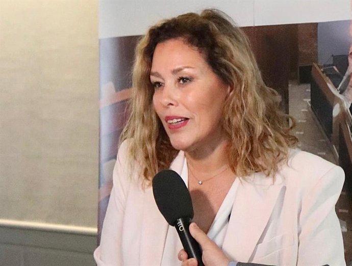 La presidenta del PP de Lanzarote, Astrid Pérez