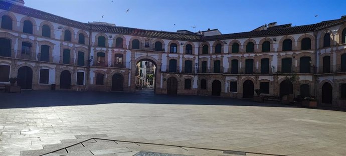 Archivo - Plaza Ochavada Archidona, en una imagen de archivo.