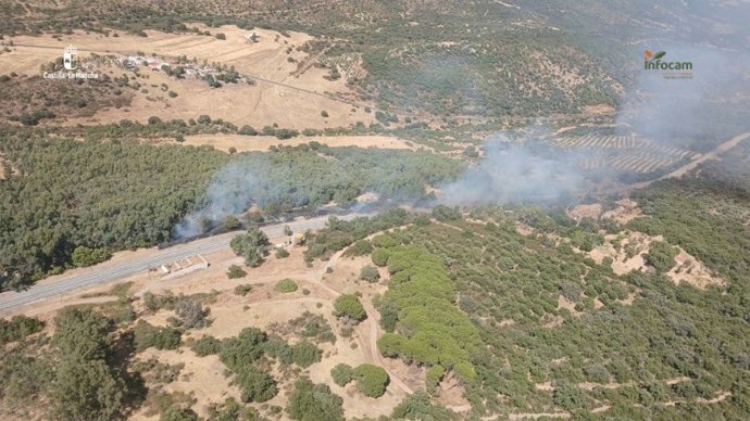 Incendio de Almodóvar del Campo.