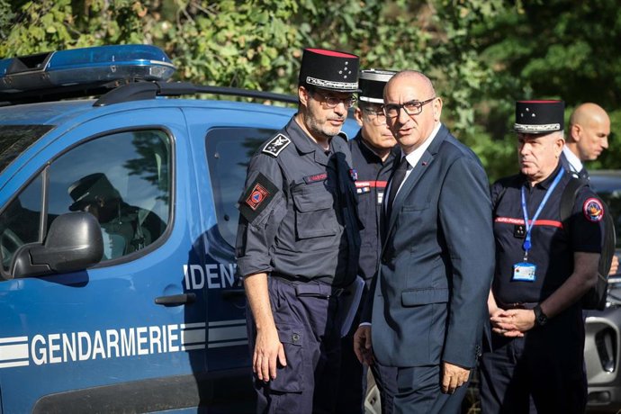 El ministro del Interior de Francia, Laurent Nuñez 