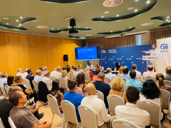 Junta Directiva tras el XIV Congreso del PP Huesca.