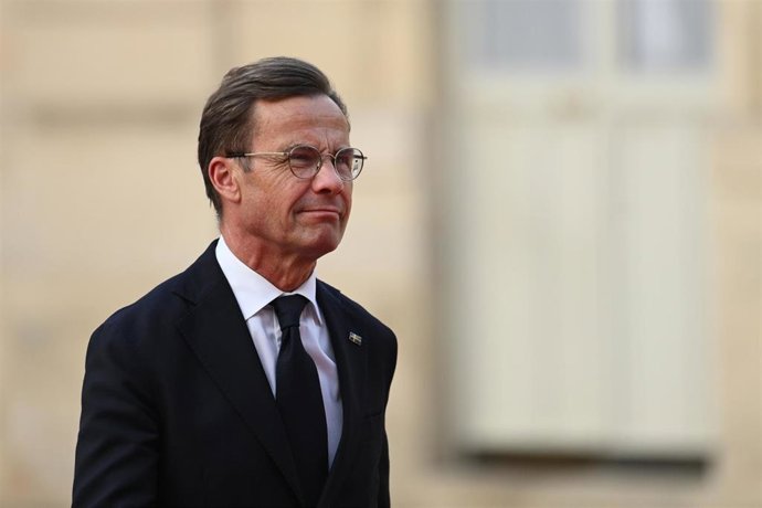 El primer ministro de Suecia, Ulf Kristersson 