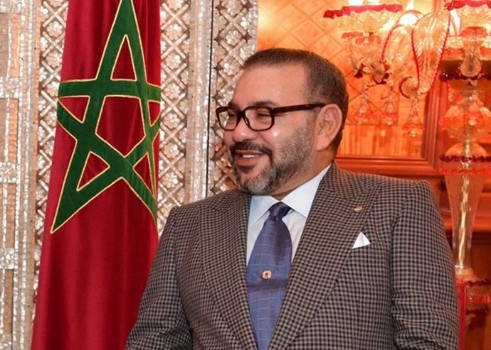 Archivo - El rey Mohamed VI de Marruecos