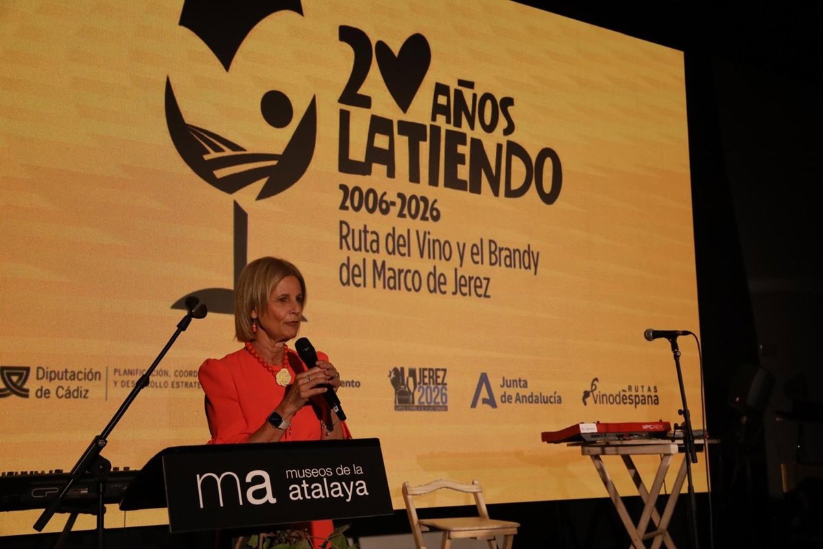 La alcaldesa felicita a las Rutas del Vino y del Brandy de Jerez (Cádiz) por su impulso al enoturismo