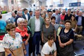 Foto: Rueda destaca el mercado municipal de Ponteareas como ejemplo de la apuesta de la Xunta por modernizar plazas de abastos
