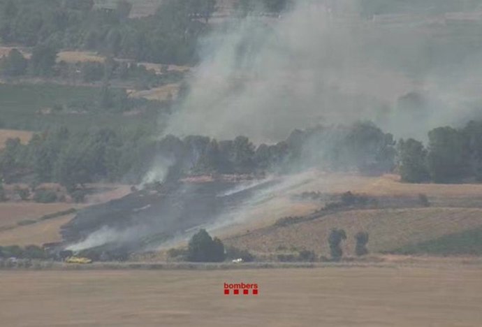 Imagen del incendio