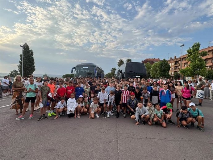 130 Jóvenes Calagurritanos Disfrutan Del Campamento De Verano Organizado Por El Ayuntamiento De Calahorra En Santander