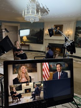 Entrevista de Lara Lea Trump al secretario de Estado de Estados Unidos, Marco Rubio, para Fox News