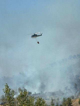 Incendio en Casas de Millán
